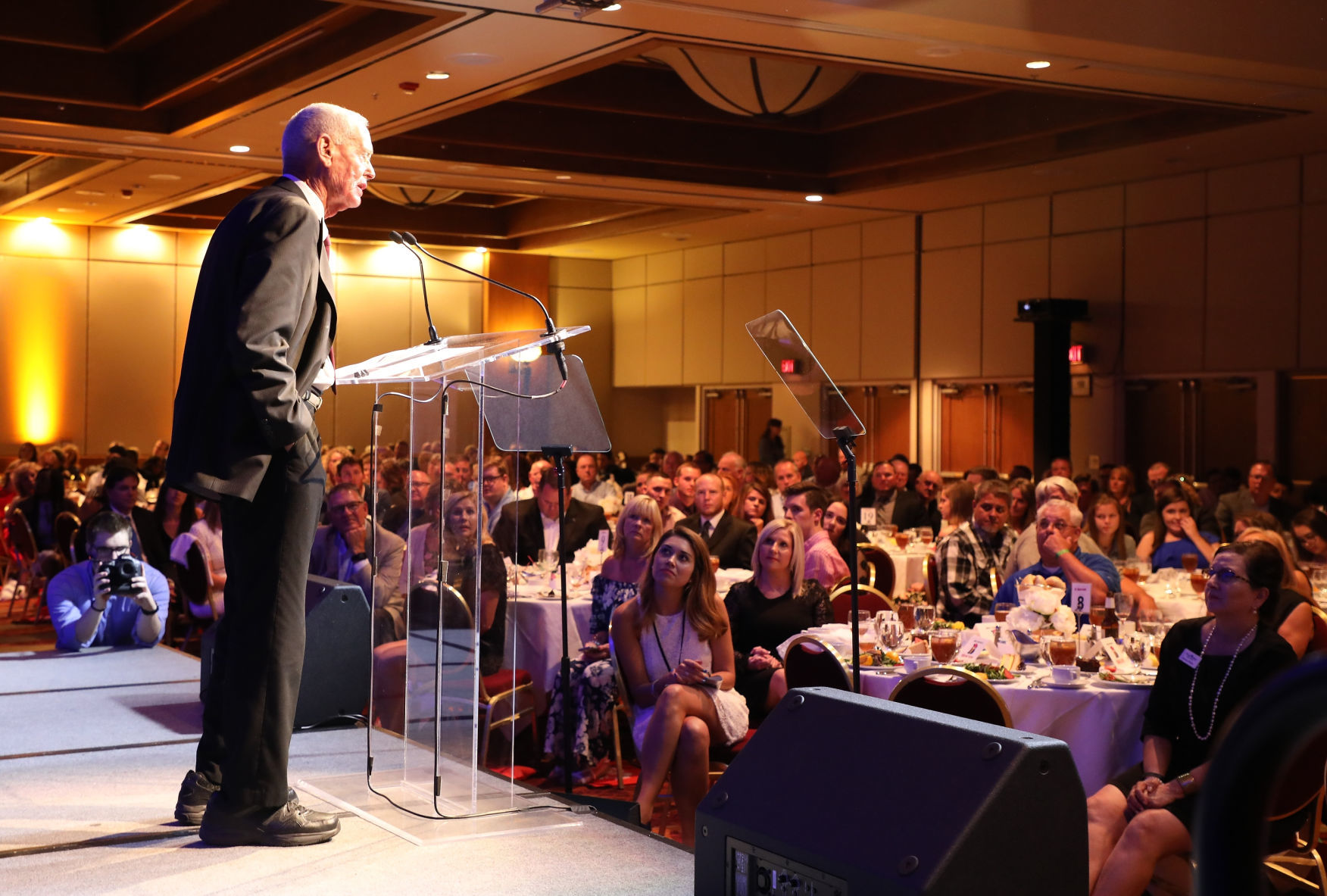Joe Gilbert at 2018 All-World Awards